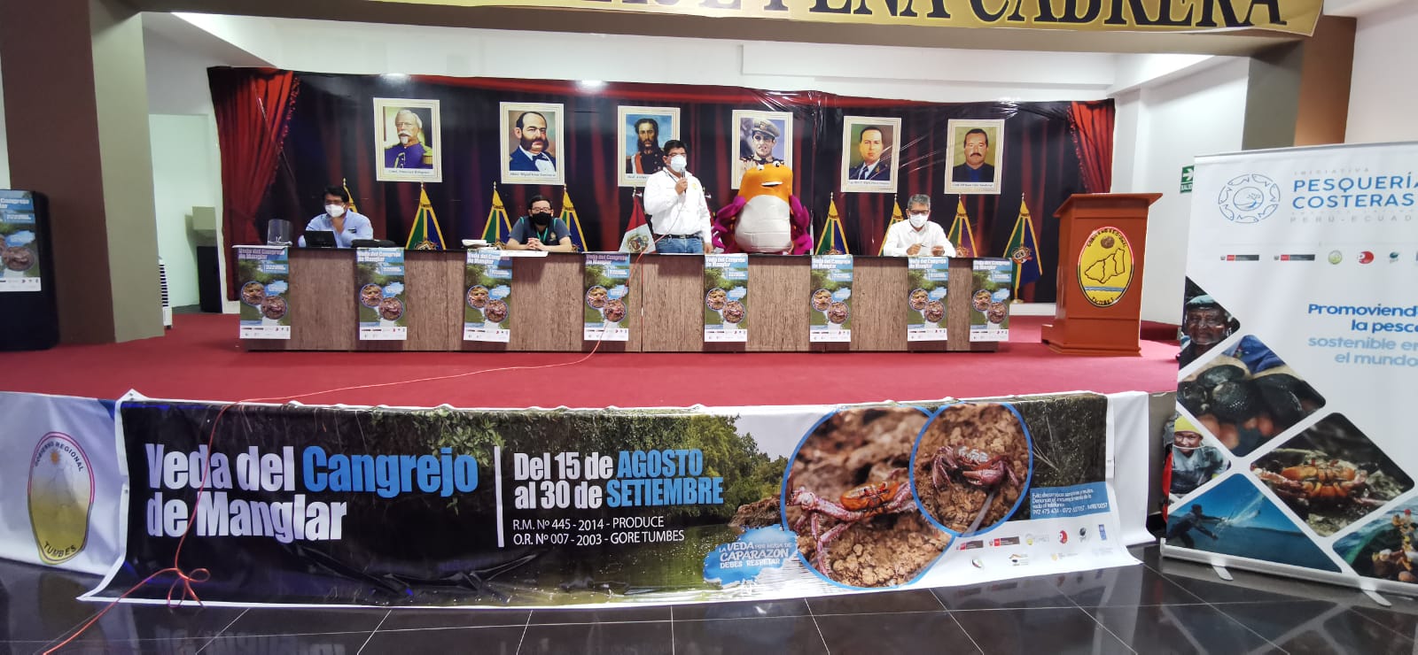 Gobierno Regional anuncia veda del cangrejo del 15 de agosto al 30 de septiembre