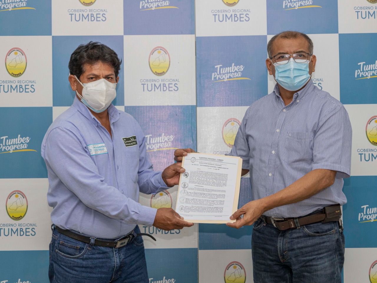 Gobierno Regional de Tumbes presenta Plan de Desarrollo de la Pesca Artesanal de la región Tumbes.