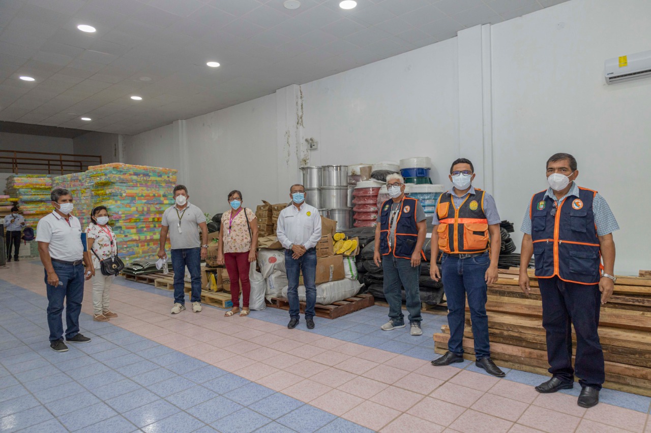 Gobierno regional entrega 16 toneladas de ayuda humanitaria a la Municipalidad de Corrales, valorizadas en 250 mil soles