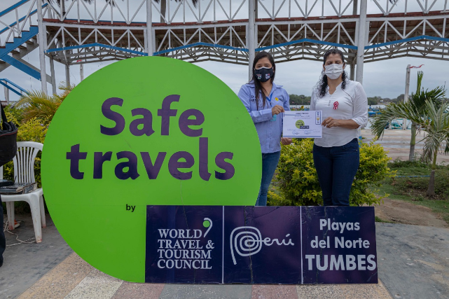Gobierno Regional entrega sello Safe Travels a MPT y circuito de Puerto Pizarro