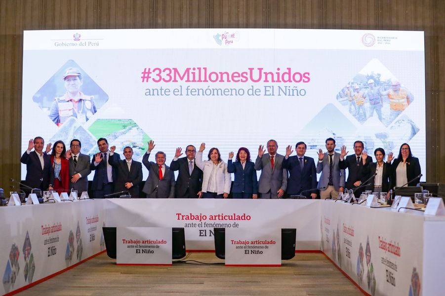 GOBERNADOR REGIONAL, SEGISMUNDO CRUCES PARTICIPA EN ENCUENTRO INTERGUBERNAMENTAL «PREPARACIÓN ANTE EL FENÓMENO DE EL NIÑO»