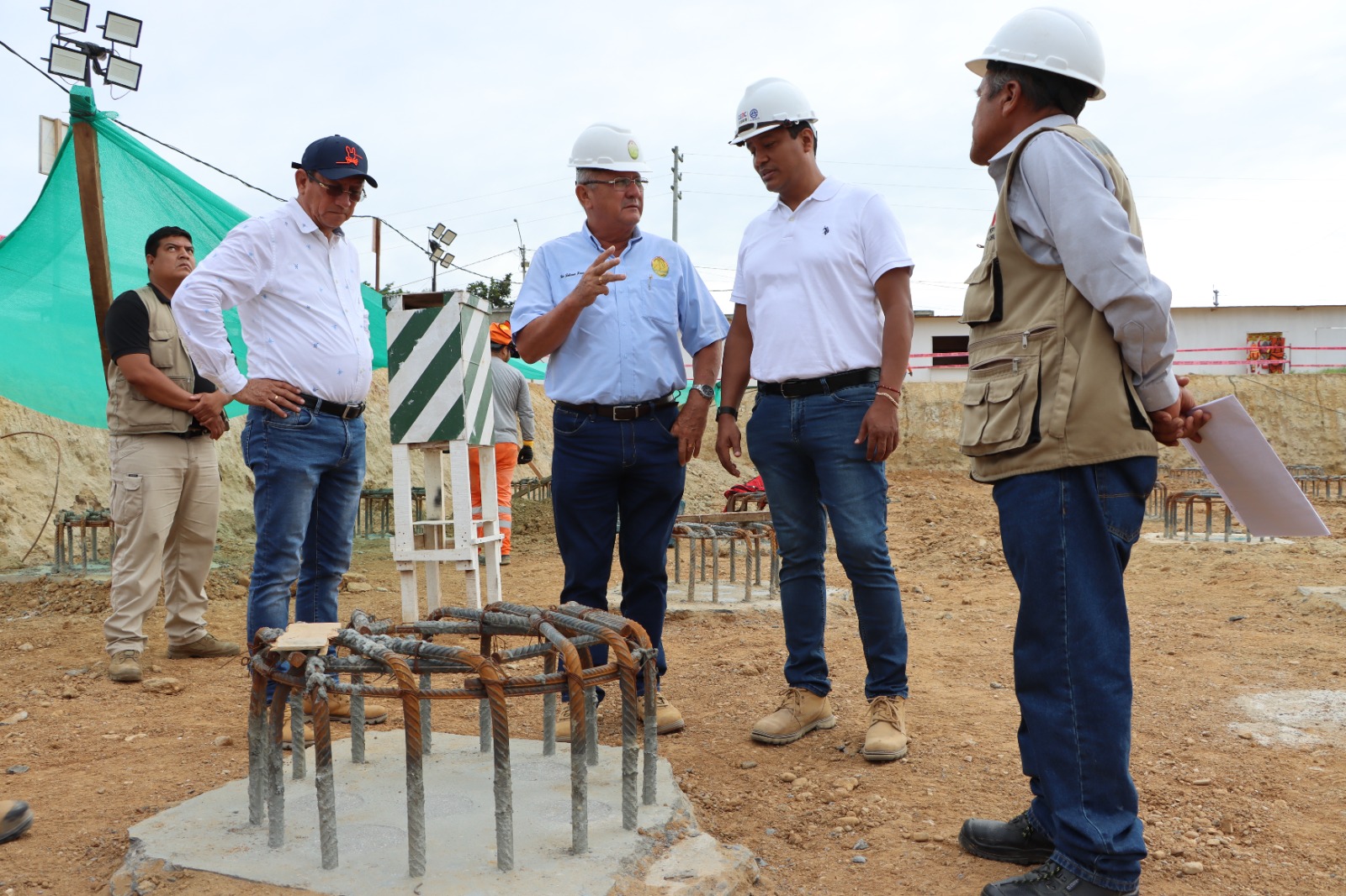 GOBERNADOR SUPERVISA AVANCES SIGNIFICATIVOS EN LA CONSTRUCCIÓN DEL NUEVO HOSPITAL “SAGARO”